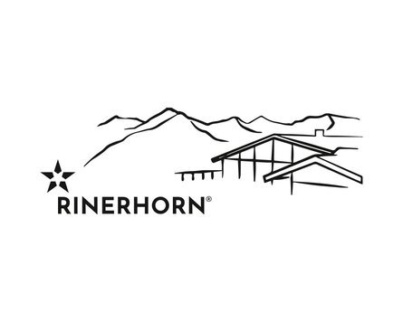 Schwarzes Logo des Restaurant Jatzmeder mit Bergsilhouette. | © Davos Klosters Mountains